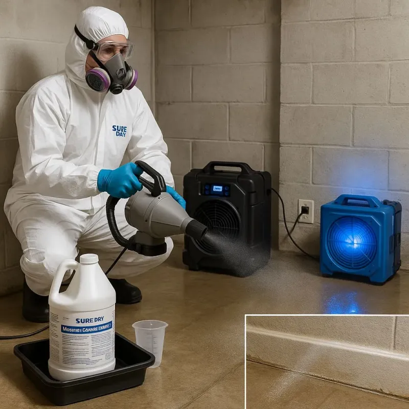 Sanitization and Odor Removal process in East Grand Forks, MN