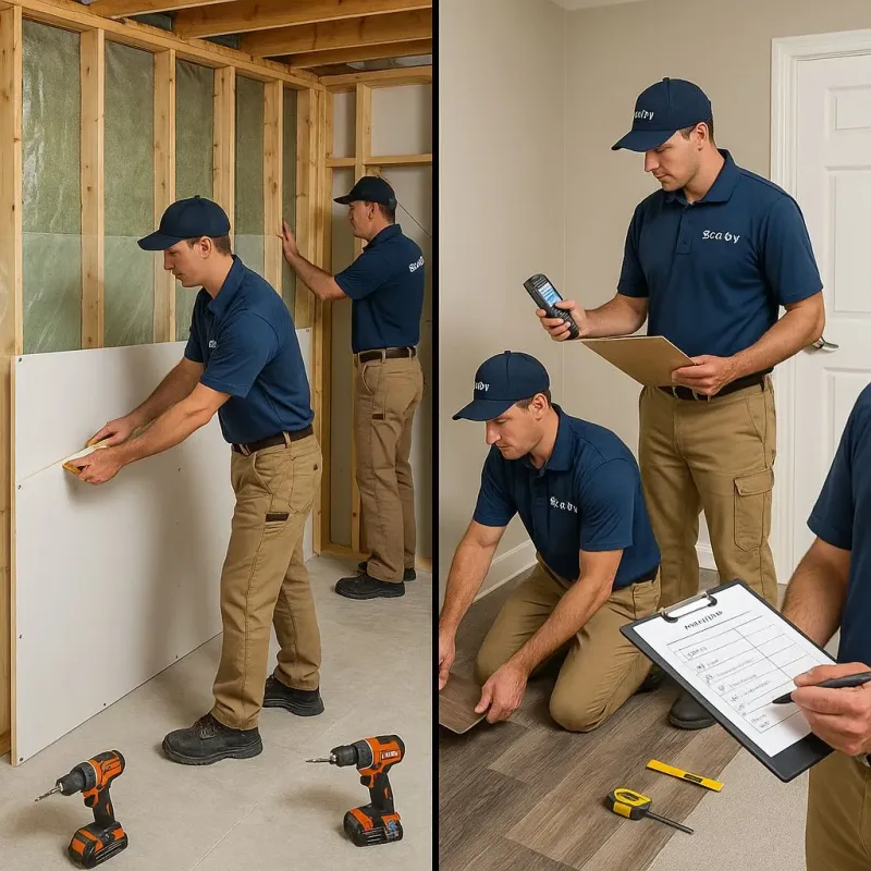 Repairs and Reconstruction process in East Grand Forks, MN